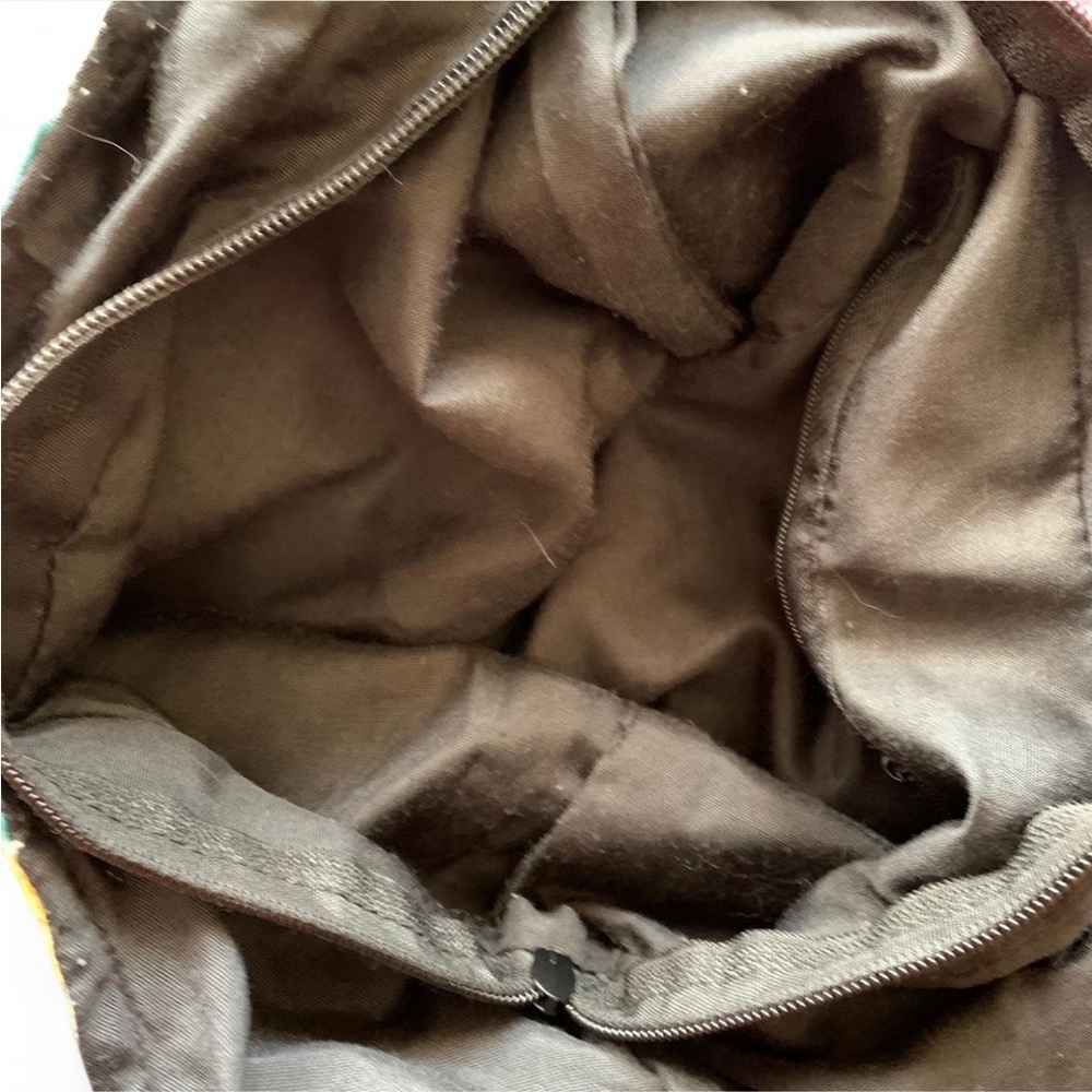 Colorful Patchwork Hand Painted Shoulder Bag! - image 8